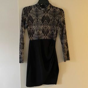 Snakeskin Dress